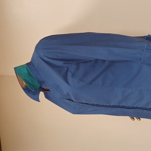 Vintage Riders by Lee Blue Ladies Contor Button Down Shirt - Picture 4 of 5